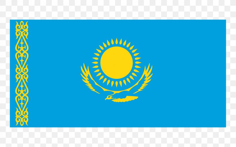 Flag Of Kazakhstan Desktop Wallpaper, PNG, 1600x1000px, Flag Of Kazakhstan, Area, Brand, Flag, Flag Of Guyana Download Free