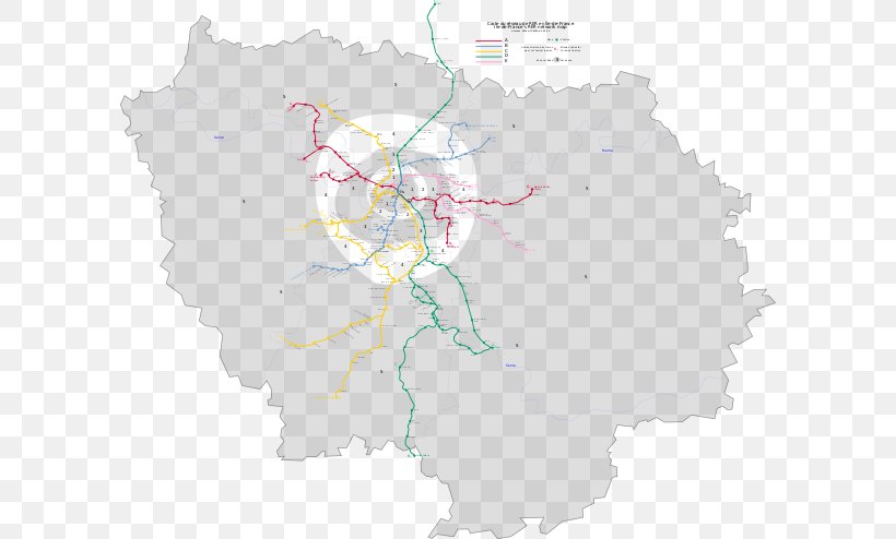 Île-de-France RER A Paris Fare Zone 6 Rapid Transit Rail Transport, PNG, 600x494px, Rer A, Area, Fare, France, Map Download Free