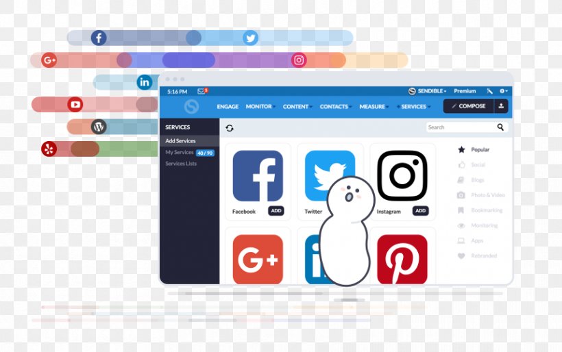 Social Media Instagram Facebook Twitter Social Networking Service, PNG, 859x539px, Social Media, Area, Blog, Brand, Facebook Download Free