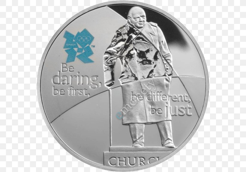 Statue Of Winston Churchill Coin Set Five Pounds Royal Mint, PNG, 576x576px, Statue Of Winston Churchill, Bank Of England, Coin, Coin Set, Commemorative Coin Download Free
