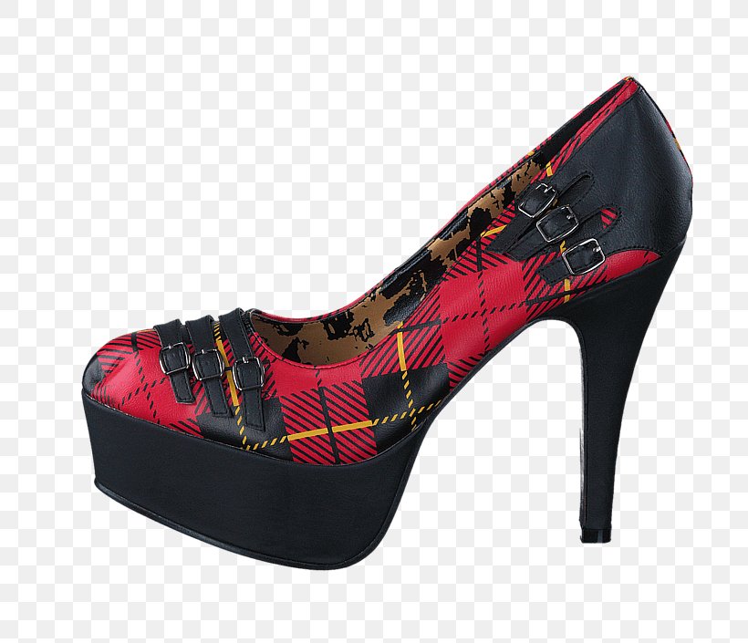 Tartan Pump Shoe, PNG, 705x705px, Tartan, Basic Pump, Footwear, High Heeled Footwear, Outdoor Shoe Download Free