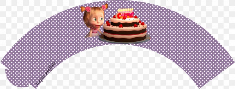 Bear Cupcake Masha Party Birthday, PNG, 1000x381px, Bear, Animaatio, Birthday, Cake, Cap Download Free