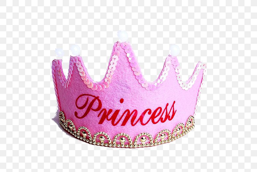 Pink Birthday Crown, PNG, 550x550px, Birthday Cake, Baseball Cap, Birthday, Cap, Child Download Free