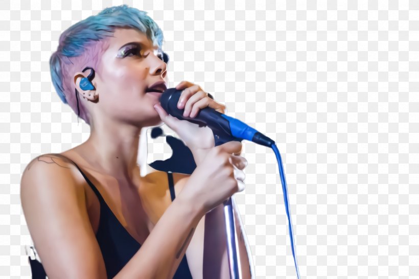 Singing Cartoon, PNG, 2448x1632px, 2018, Halsey, Audio Equipment, Concert Tour, Electronic Device Download Free
