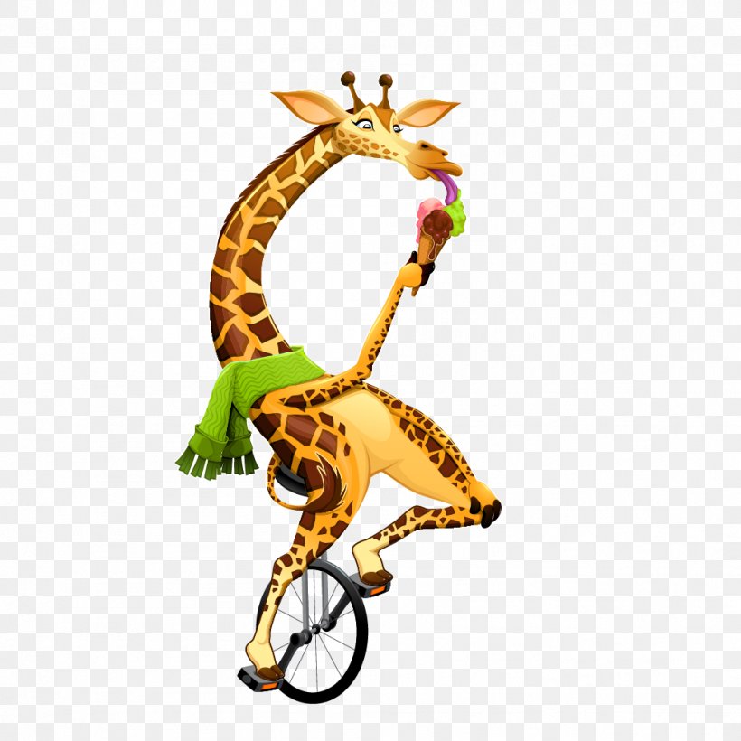 Cartoon Funny Animal Illustration, PNG, 1003x1003px, Greeting Note Cards, Animal, Bicycle, Birthday, Cartoon Download Free