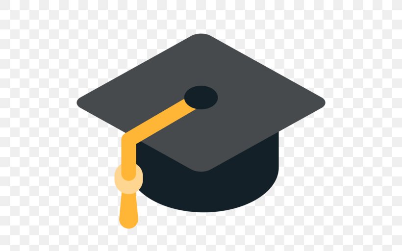 Emoji Graduation Ceremony Square Academic Cap Graduate University, PNG, 512x512px, Emoji, Academic Degree, Academic Dress, Cap, Clothing Download Free
