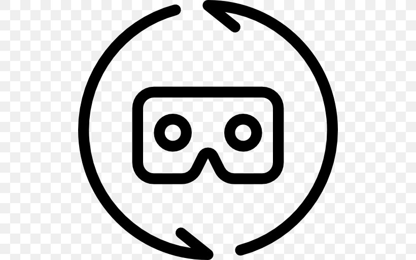 Oculus Rift Glasses Virtual Reality Clip Art, PNG, 512x512px, Oculus Rift, Black And White, Emoticon, Eyewear, Face Download Free