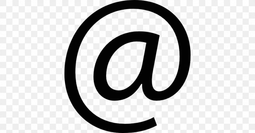At Sign Email Character Symbol Logo, PNG, 1200x630px, At Sign, Architecture, Area, Art, Black And White Download Free