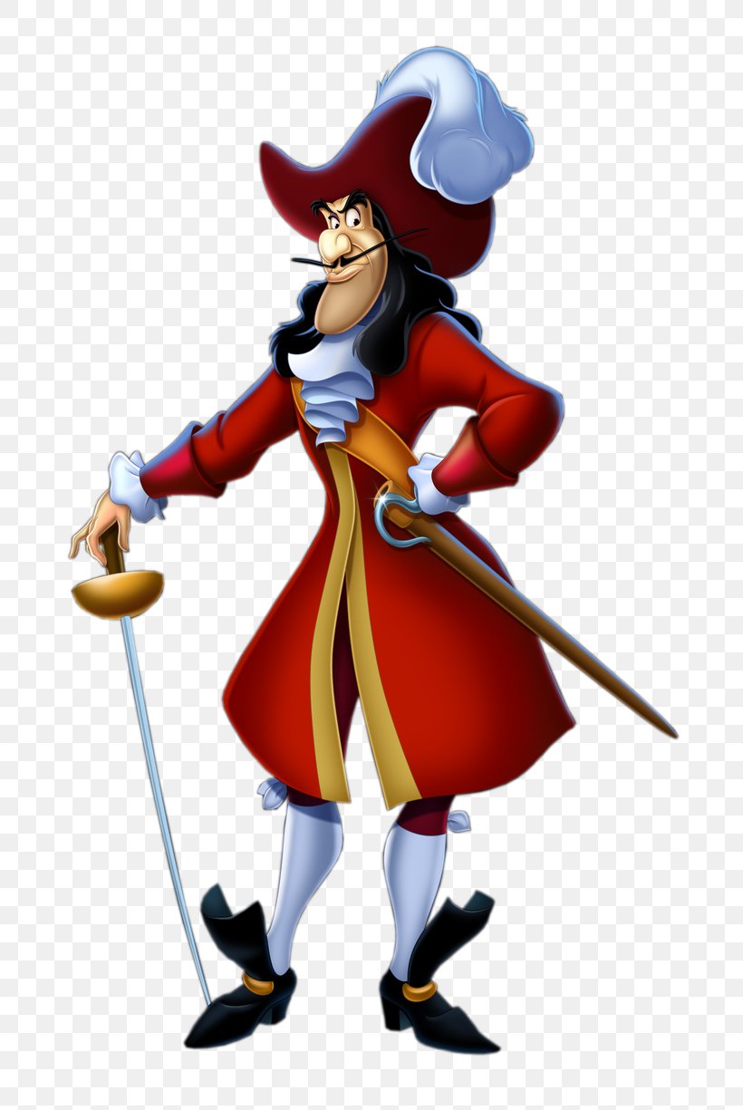 Captain Hook Peter Pan Wendy Darling Smee Tinker Bell, PNG, 750x1225px, Captain Hook, Action Figure, Adventures Of Peter Pan, Art, Cartoon Download Free