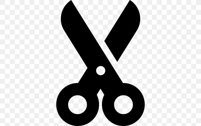 Scissors Clip Art, PNG, 512x512px, Scissors, Artwork, Black And White, Hair, Logo Download Free