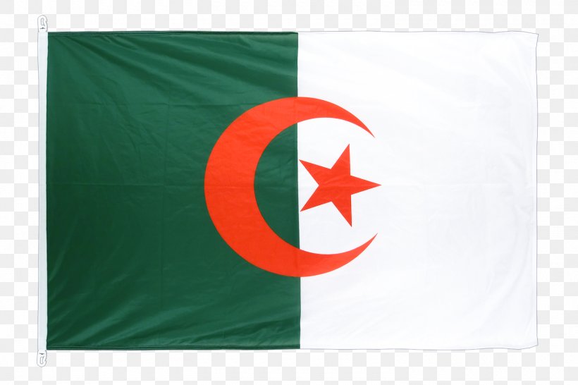 Flag Of Algeria Flag Of Algeria Fahne .de, PNG, 1500x1000px, Algeria, Brand, Com, Fahne, Flag Download Free