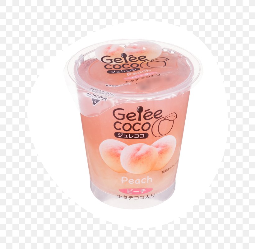 Product 和歌山産業（株） Gelatin Dessert Food Nata De Coco, PNG, 800x800px, Gelatin Dessert, Cream, Dairy Product, Food, Frozen Dessert Download Free
