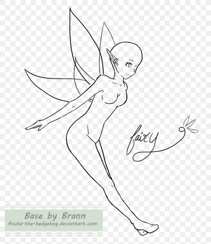 Sketch Fairy Drawing DeviantArt, PNG, 832x961px, Watercolor, Cartoon, Flower, Frame, Heart Download Free