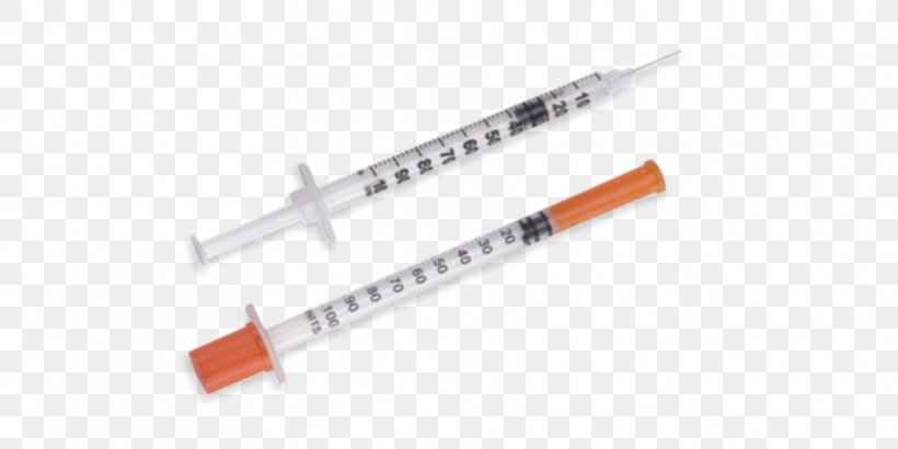 Syringe Hypodermic Needle Luer Taper Insulin Intravenous Therapy, PNG, 882x442px, Syringe, Becton Dickinson, Blood, Cannula, Catheter Download Free