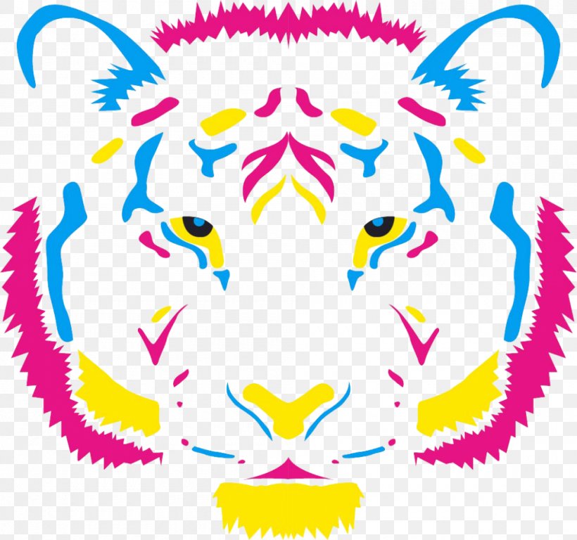 Tiger CMYK Color Model Leopard Clip Art, PNG, 1000x937px, Tiger, Animal, Art, Artwork, Carnivoran Download Free