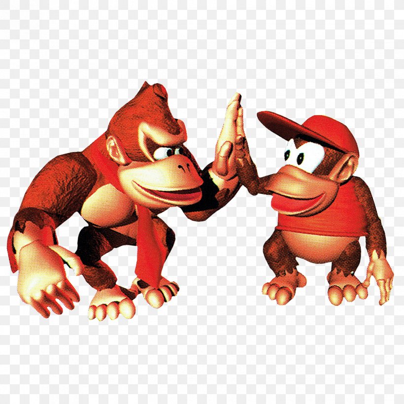Donkey Kong Country 2: Diddy's Kong Quest Donkey Kong Country 3: Dixie Kong's Double Trouble! Donkey Kong 64, PNG, 1237x1237px, Donkey Kong Country, Cranky Kong, Diddy Kong, Donkey Kong, Donkey Kong 64 Download Free