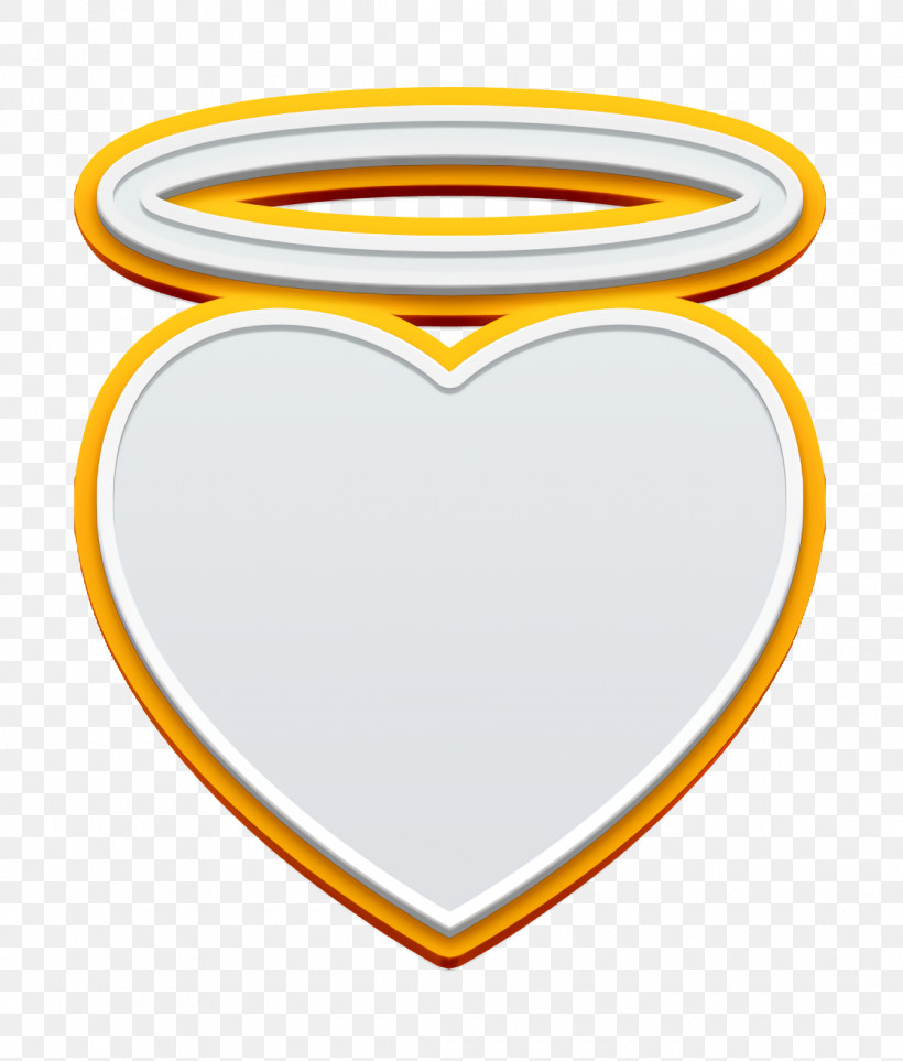 Icon Angel Icon Angel Heart With An Halo Icon, PNG, 1120x1316px, Icon, Analytic Trigonometry And Conic Sections, Angel Icon, Circle, Emblem Download Free