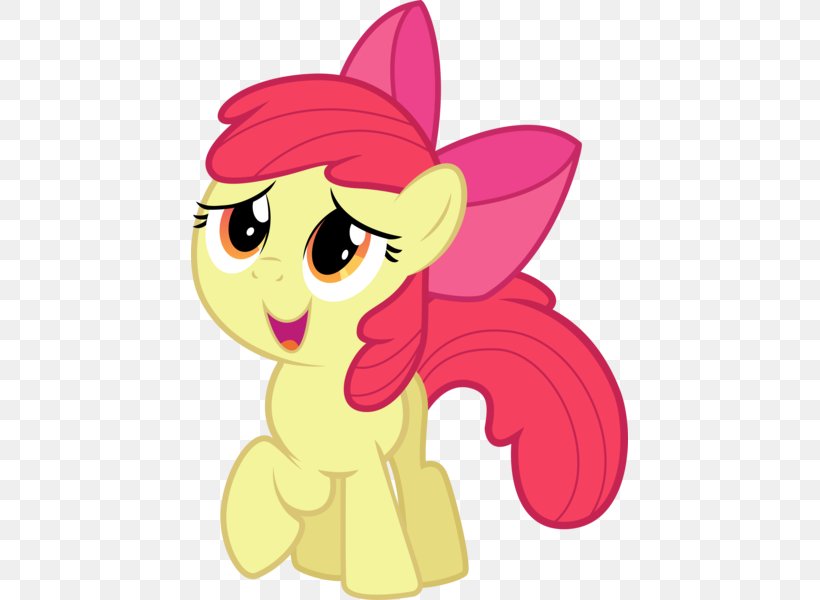 Pony Apple Bloom Applejack Horse Pinkie Pie, PNG, 437x600px, Watercolor, Cartoon, Flower, Frame, Heart Download Free