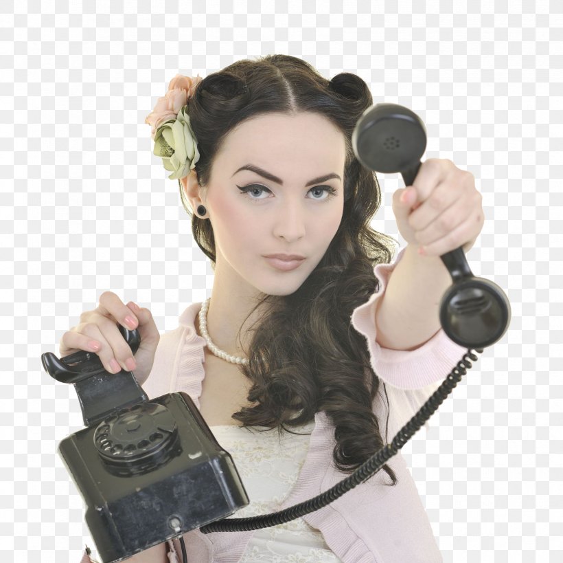 Telephone Woman Microphone Stock Photography, PNG, 1674x1672px, Watercolor, Cartoon, Flower, Frame, Heart Download Free