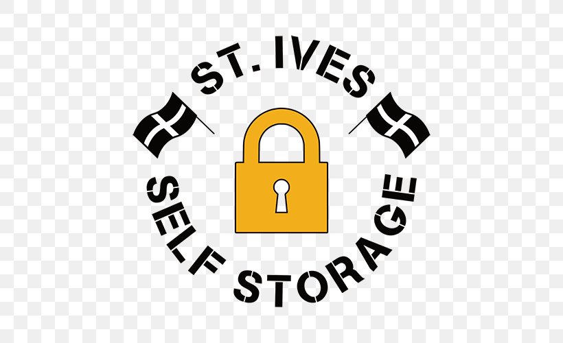 St Ives Self Storage West Cornwall Logo Clip Art Padlock, PNG, 500x500px, Logo, Brand, Cornwall, Lock, Padlock Download Free