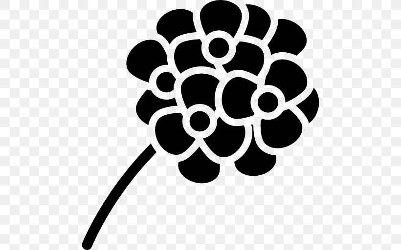 Flower Computer Icons Crane's-bill, PNG, 512x512px, Flower, Black And White, Blossom, Common Sunflower, Crane Sbill Download Free