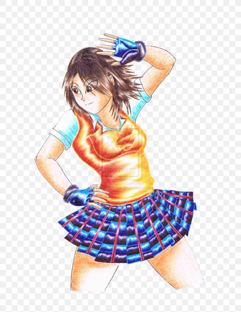 Street Fighter X Tekken Sakura Kasugano Asuka Kazama Street Fighter IV Jin Kazama, PNG, 751x1063px, Street Fighter X Tekken, Arm, Asuka Kazama, Capcom, Cheerleading Uniform Download Free