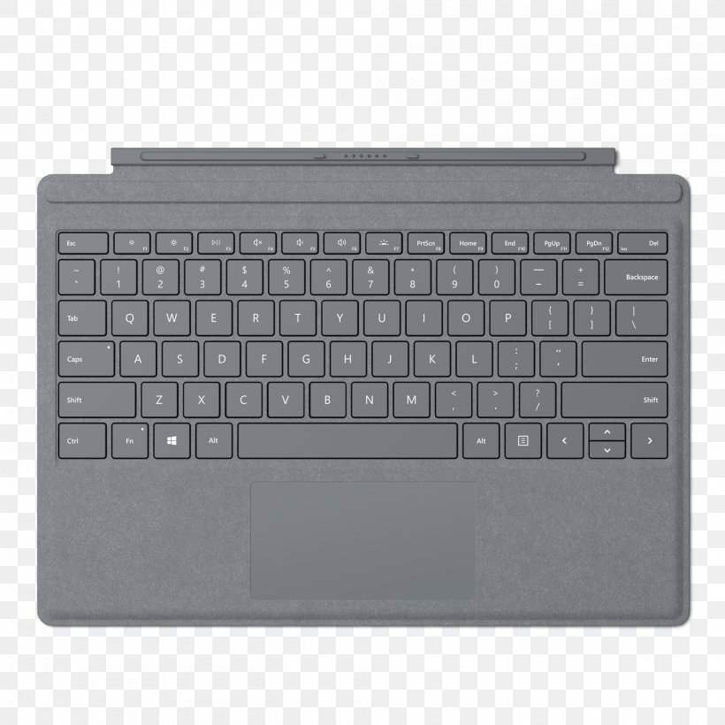 Surface Pro 4 Computer Keyboard Microsoft Surface Pro Signature Type Cover, PNG, 2000x2000px, Surface Pro, Computer, Computer Component, Computer Keyboard, Electronic Device Download Free