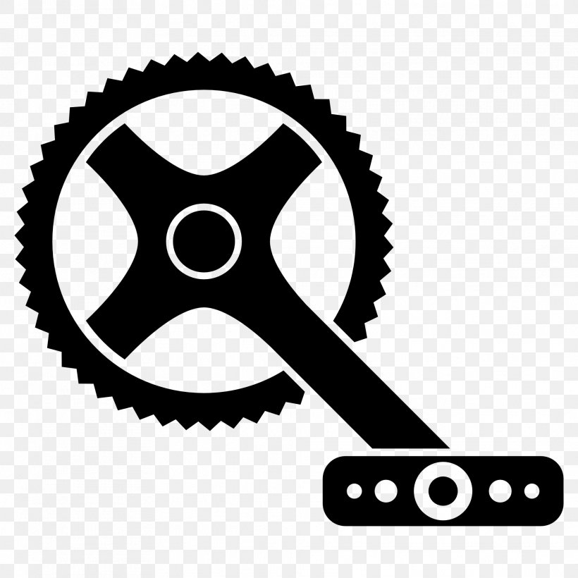 Bicycle Cranks Bicycle Gearing Clip Art, PNG, 1969x1969px, Bicycle Cranks, Bicycle, Bicycle Chains, Bicycle Drivetrain Part, Bicycle Gearing Download Free