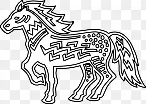 Animal Black And White - Coloring Book Line Art Clip Art PNG