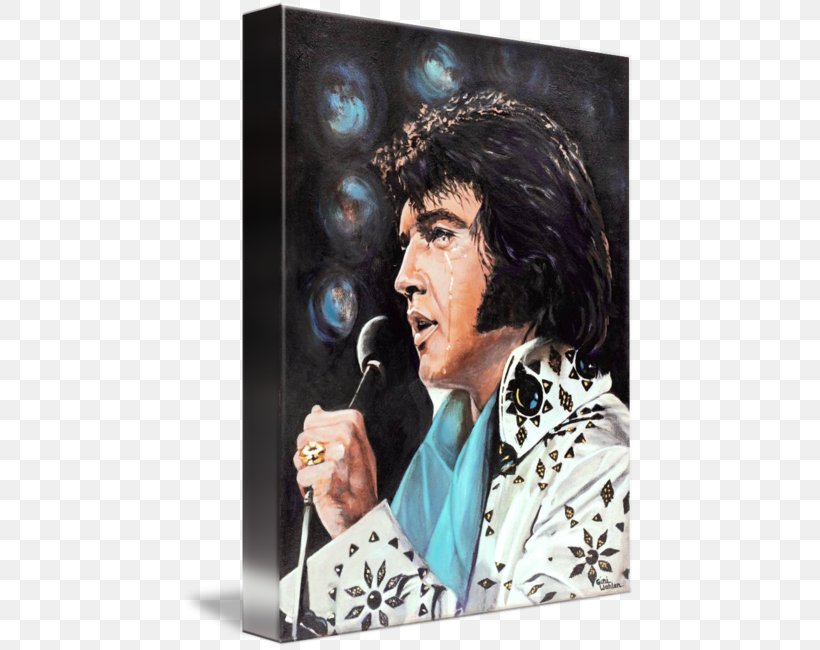 Elvis Presley Portrait Gallery Wrap Art Canvas, PNG, 453x650px, Elvis Presley, Album Cover, Art, Behavior, Canvas Download Free