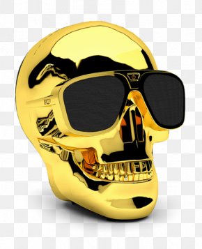 Golden Skull - Jarre Technologies Aeroskull XS Wireless Speaker Loudspeaker Sound Jarre Technologies AeroSkull Nano PNG