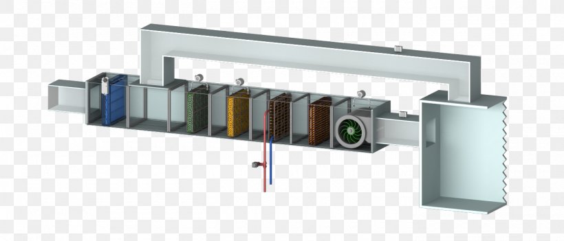 Air Handler System HVAC Schematic Graphics, PNG, 1400x600px, Air Handler, Air, Building, Circuit Component, Computer Monitor Accessory Download Free