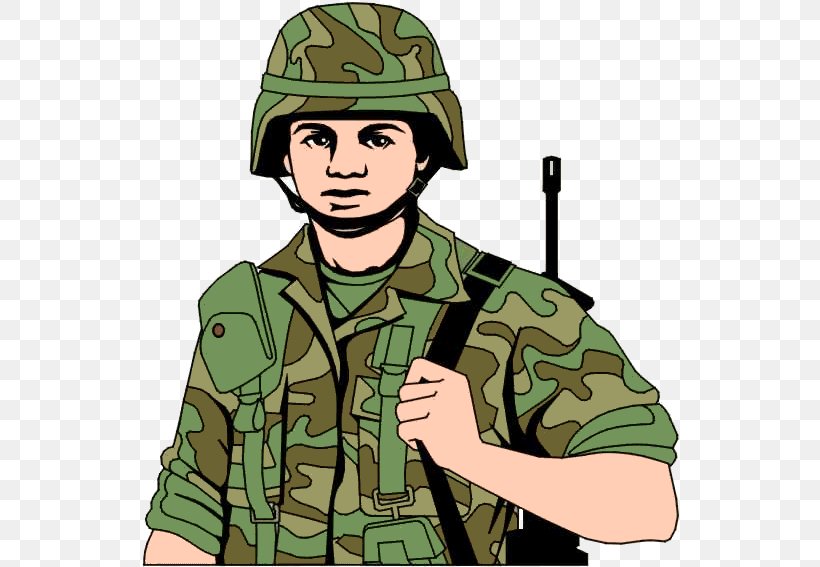 Clip Art Soldier Openclipart Free Content Image, PNG, 538x567px, Soldier, Army, Army Men, Camouflage, Cap Download Free
