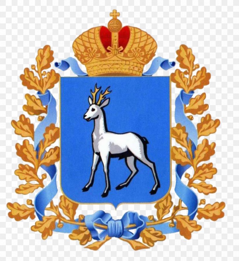 Herb Obwodu Samarskiego Coat Of Arms Of Russia Bandeira De Samara Flag, PNG, 825x900px, Coat Of Arms, Animal Figure, Antler, Coat Of Arms Of Russia, Deer Download Free
