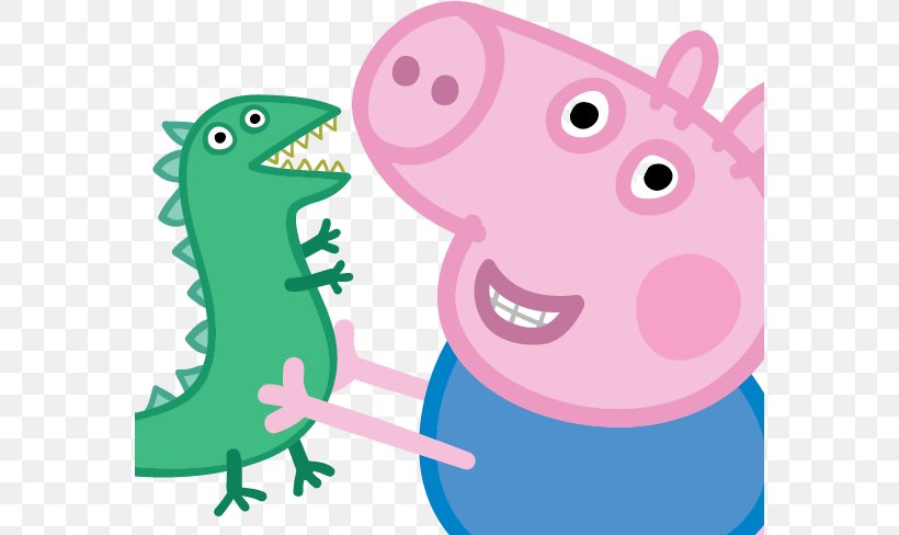 Mummy Pig Daddy Pig George Pig Granny Pig, PNG, 575x488px, Mummy Pig, Animal Figure, Birthday, Cartoon, Crocodile Download Free