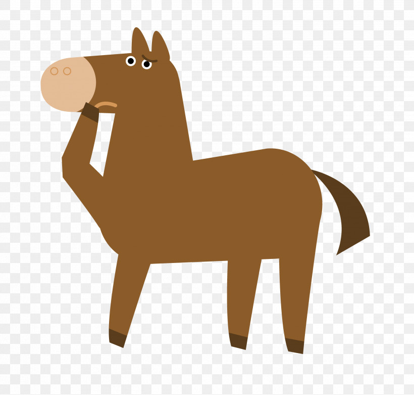 Mustang Dog Camels Halter Snout, PNG, 2912x2776px, Cartoon Horse, Camels, Cute Horse, Dog, Halter Download Free
