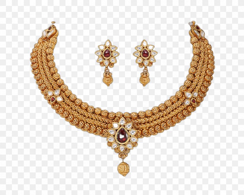 Selva Maligai Jewellers Jewellery Gold Necklace Metal, PNG, 1000x800px, Jewellery, Antique, Blingbling, Chain, Clothing Accessories Download Free