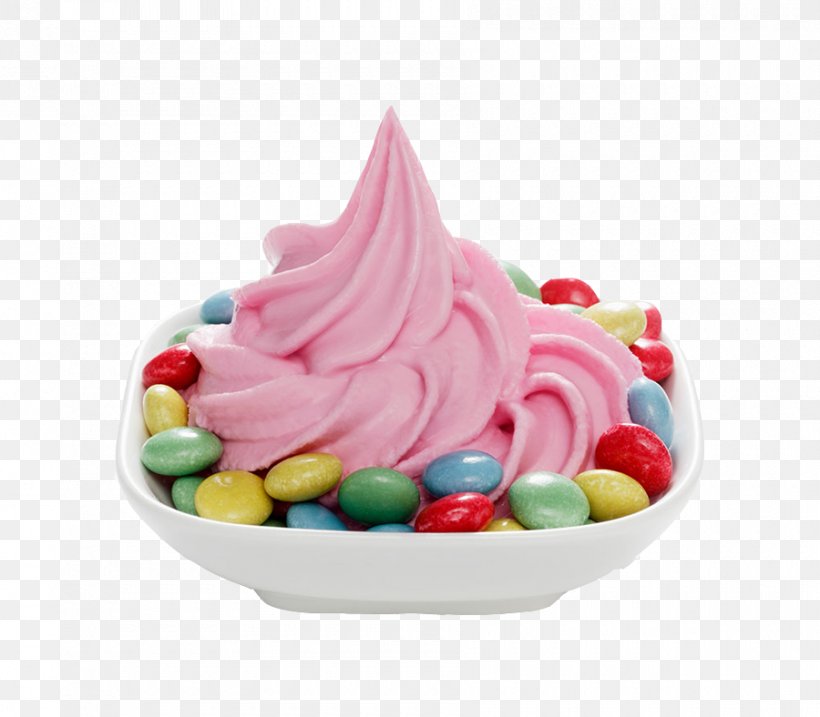 Strawberry Ice Cream Sundae Frozen Yogurt Soft Serve, PNG, 900x788px, Ice Cream, Buttercream, Cream, Dairy Product, Dessert Download Free