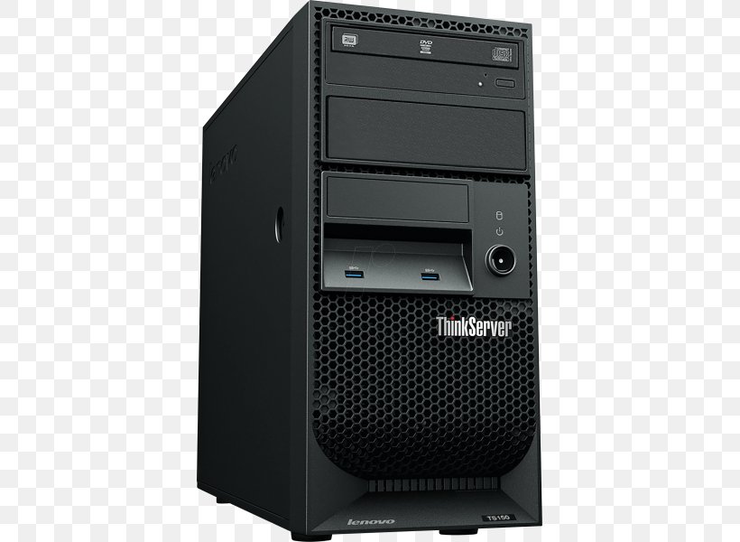 Dell Lenovo 70UB ThinkServer TS150 Computer Servers Computer Cases & Housings, PNG, 600x600px, 19inch Rack, Dell, Black, Computer Case, Computer Cases Housings Download Free