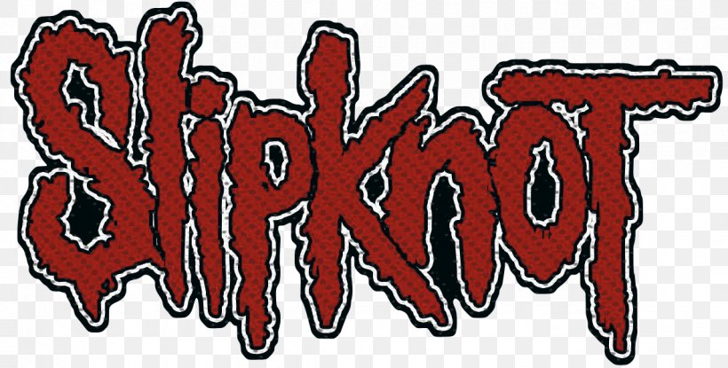 Razamataz Slipknot Cut Out Logo Woven Patch Heavy Metal Korn, PNG, 1181x599px, Watercolor, Cartoon, Flower, Frame, Heart Download Free