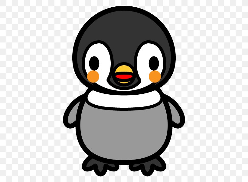 Southern Rockhopper Penguin Misora Kindergarten Illustration Coloring Book, PNG, 600x600px, Penguin, Animal, Beak, Bird, Black And White Download Free