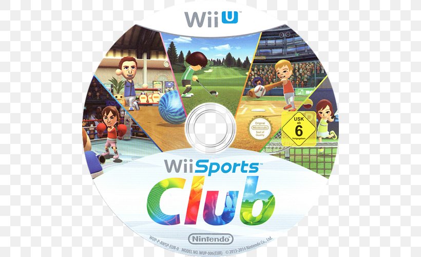 Video Game Consoles Wii Sports Club Wii U, PNG, 500x500px, Video Game Consoles, Brand, Computer Software, Electronic Device, Game Download Free
