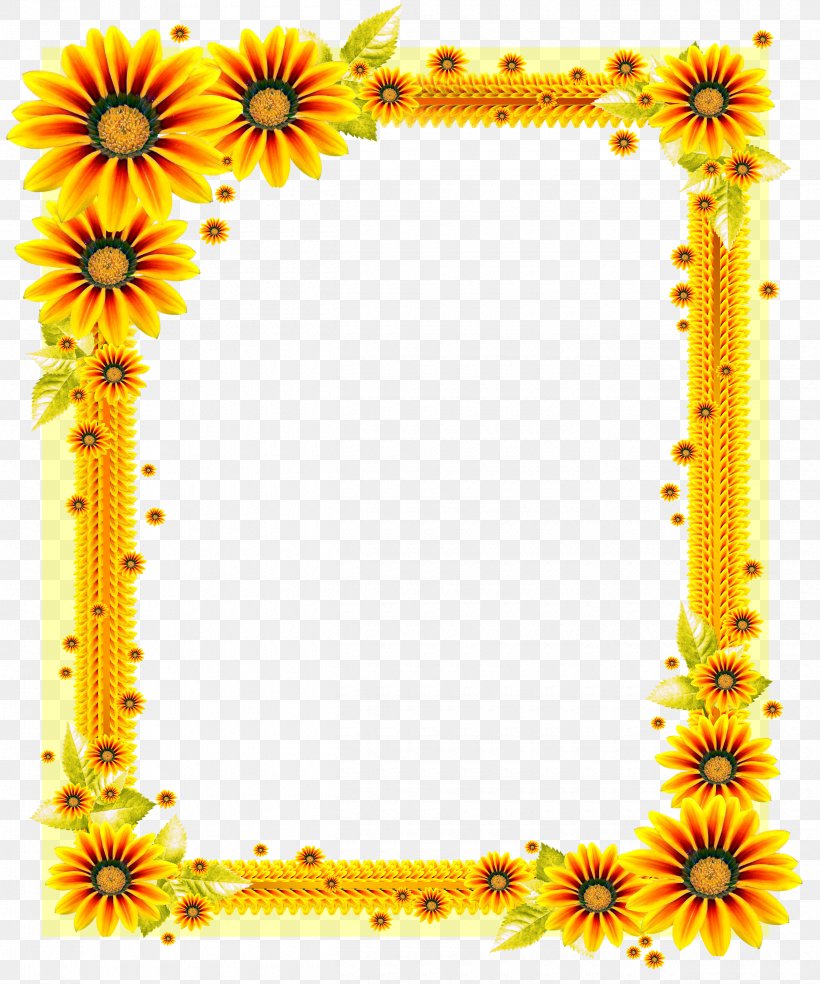 Floral Design Sunflower Cut Flowers Picture Frames, PNG, 2500x3000px, Floral Design, Cut Flowers, Daisy, Daisy Family, Floristry Download Free