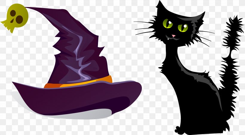 Halloween Free Content Clip Art, PNG, 4195x2321px, Halloween, Carnivoran, Cat, Cat Like Mammal, Fictional Character Download Free