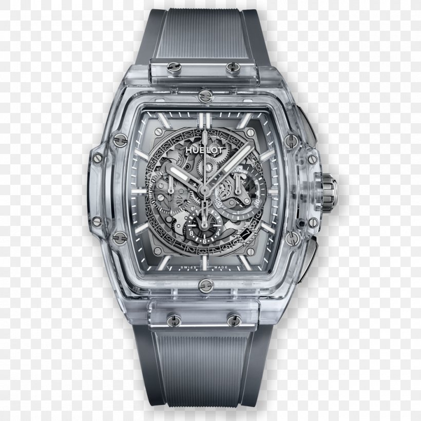 Hublot Sapphire Watch Chronograph Omega SA, PNG, 1000x1000px, Hublot, Big Bang, Bling Bling, Brand, Breitling Sa Download Free