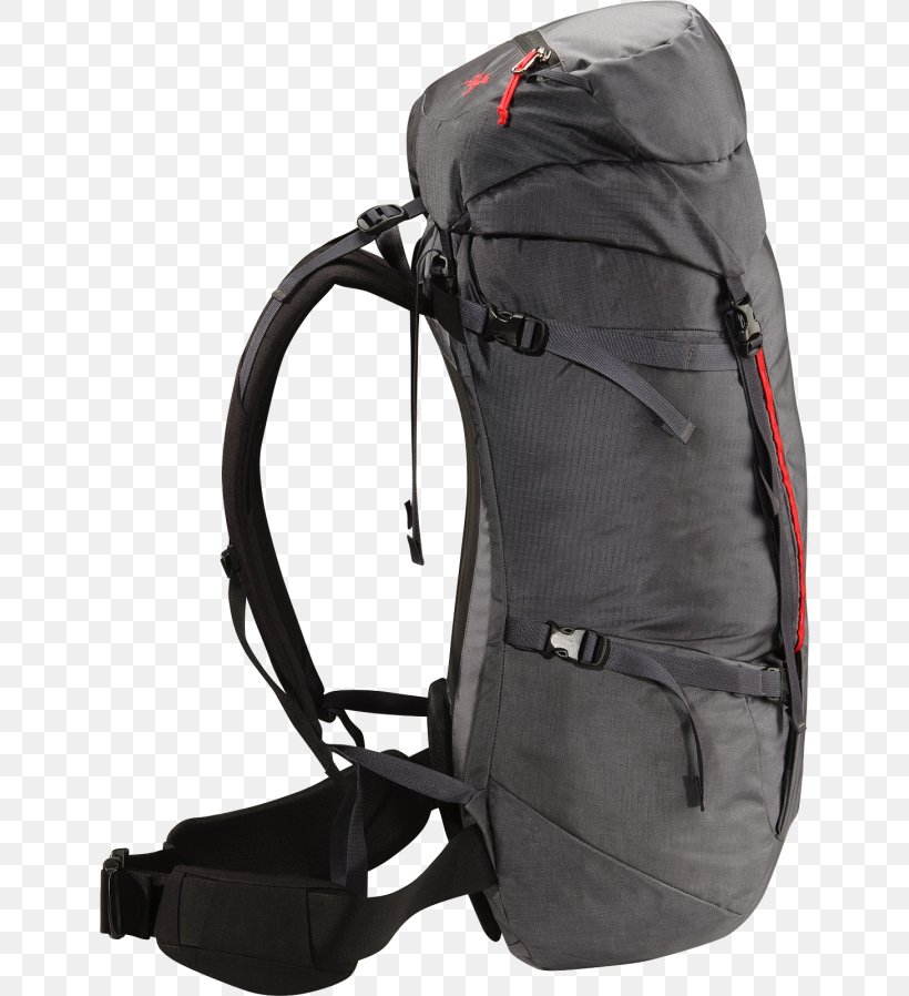 Backpack Arc'teryx Jacket Clothing Tube Top, PNG, 640x898px, Backpack, Bag, Black, Brand, Climbing Download Free