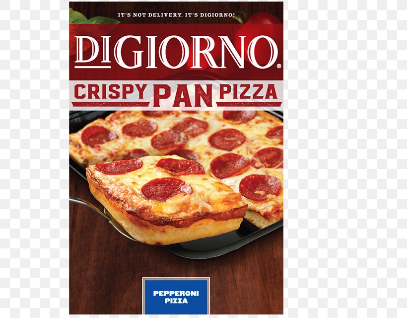 Chicago-style Pizza Pepperoni DiGiorno Bread, PNG, 750x640px, Pizza, American Food, Bread, Chicagostyle Pizza, Crispiness Download Free