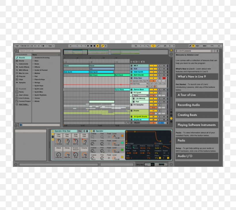 Ableton Live 9 Computer Software Download, PNG, 730x730px, Ableton Live, Ableton, Computer Software, Electronic Instrument, Electronics Download Free