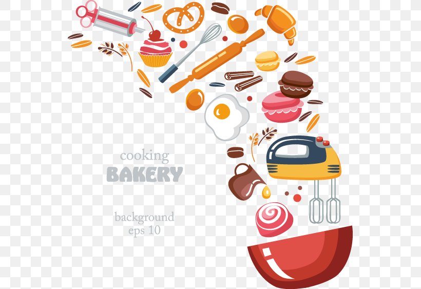 Bakery Pizza Cooking Baking, PNG, 555x563px, Bakery, Black Pepper, Bowl, Cake, Clip Art Download Free