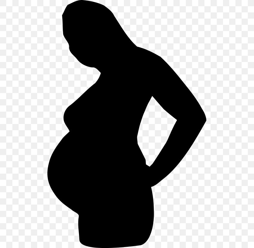 Pregnancy Woman Clip Art, PNG, 513x800px, Pregnancy, Arm, Black, Black And White, Document Download Free